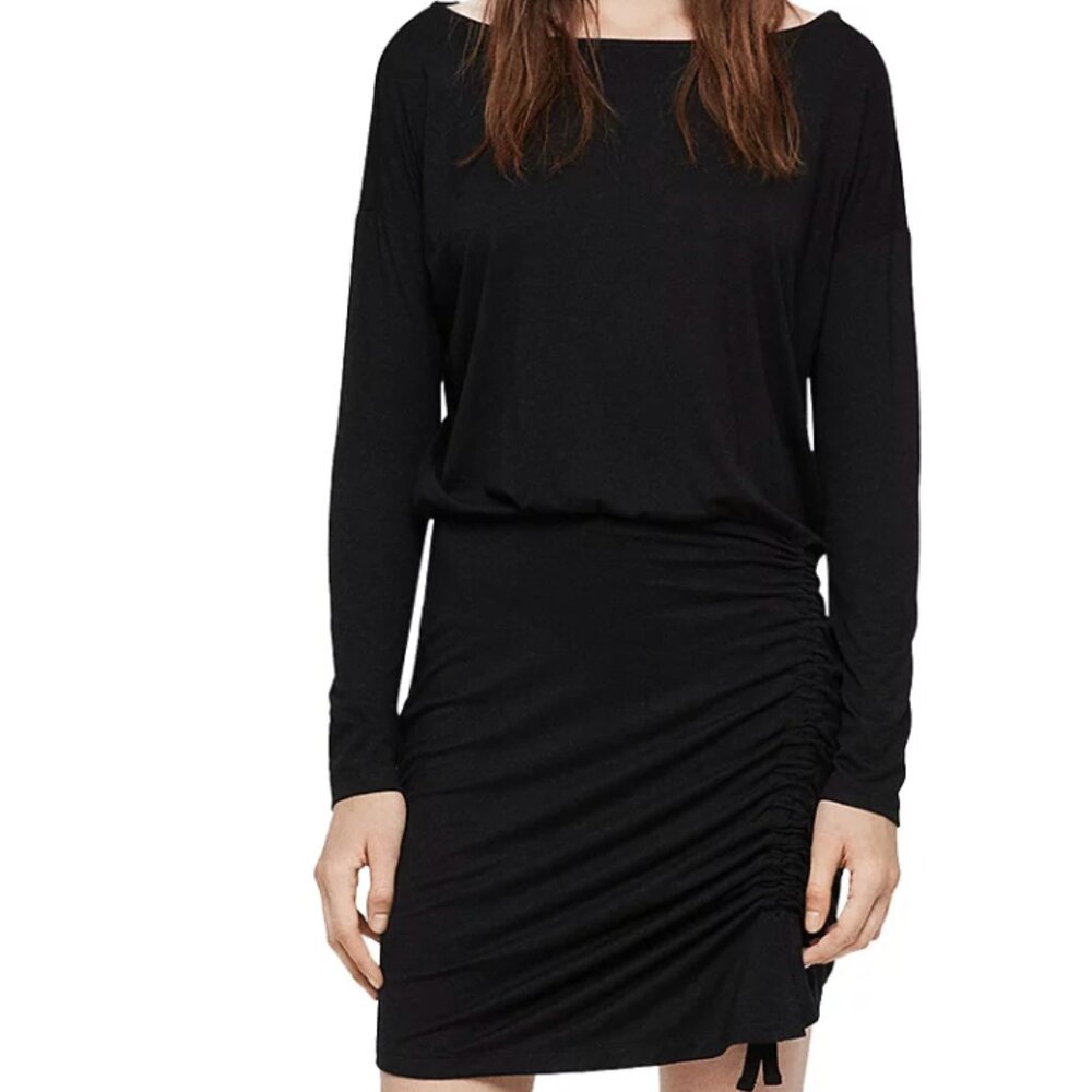 Allsaints Tavi Ruched Dress
